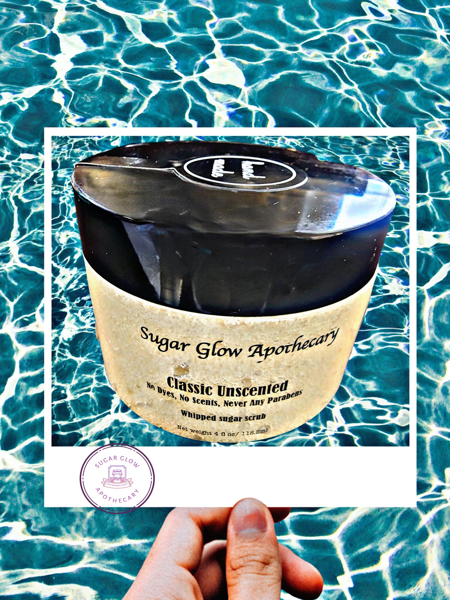 Classic Unscented Sugar Scrub